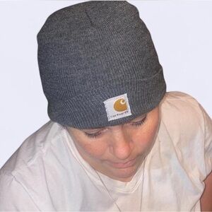 Carhartt Charcoal Ribbed Beanie